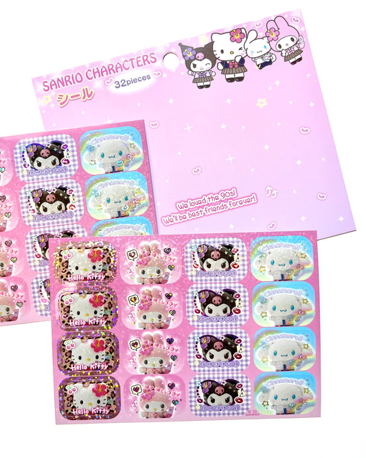 ملصقات نادرة لشخصيات Sanrio اليابانية!