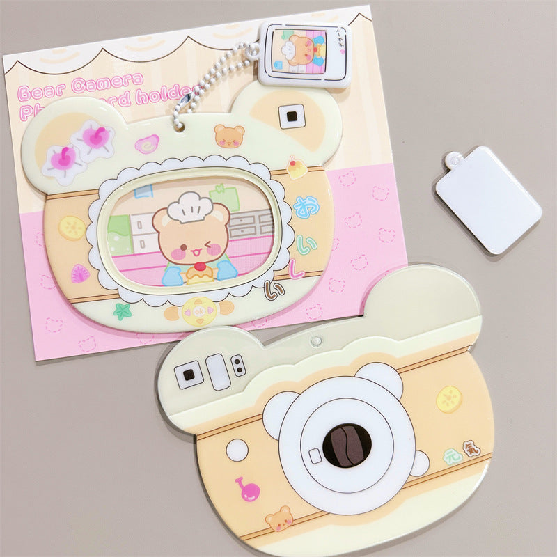 حامل بطاقات بشكل كاميرا رقمية لطيفة🌟