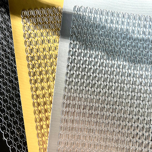 مجموعة ملصقات سلاسل للتزيين ⛓️