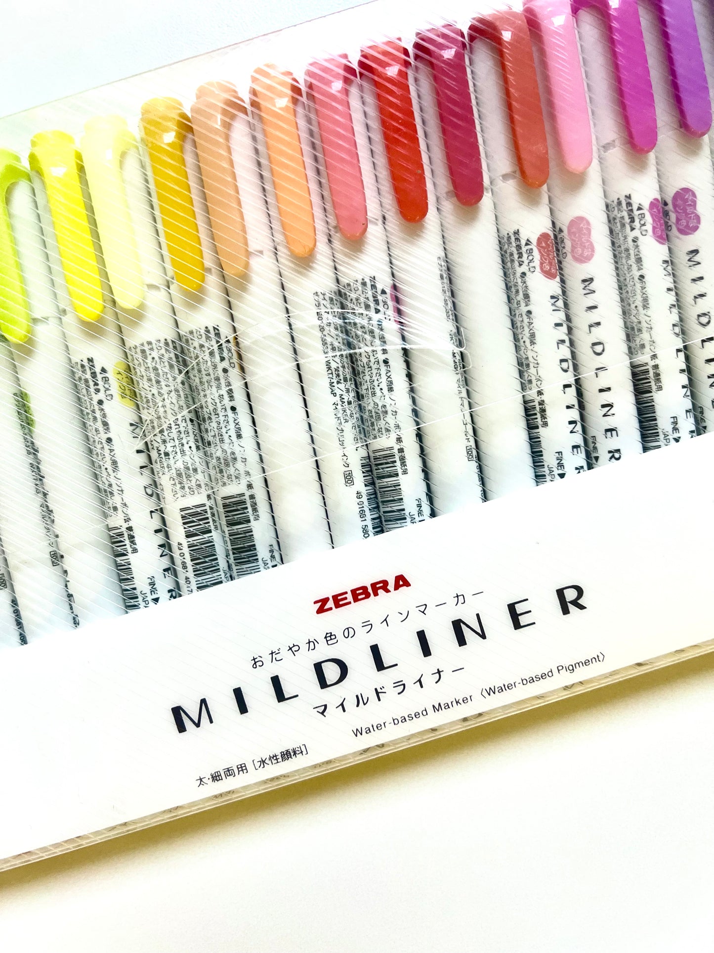 Zebra midliners full set اقلام هايلايتر براسين