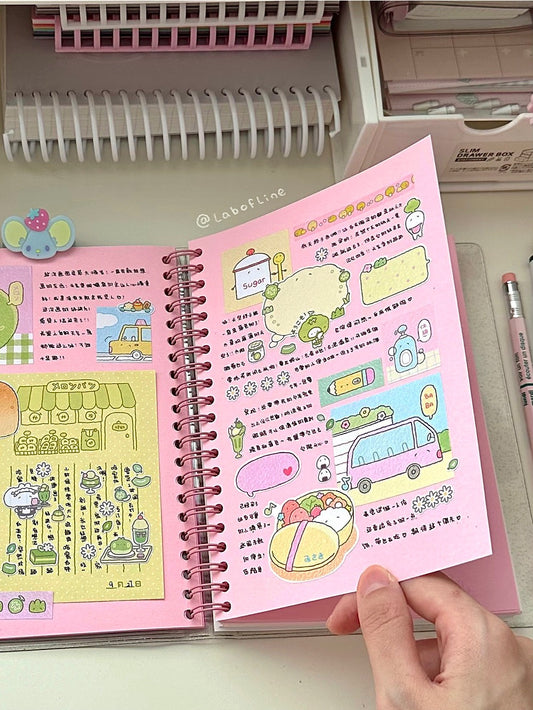 لفافة ملصقات كبيرة من المصمم @labofline