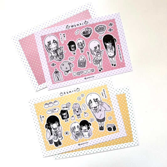 ملصقات من رسم @labofline