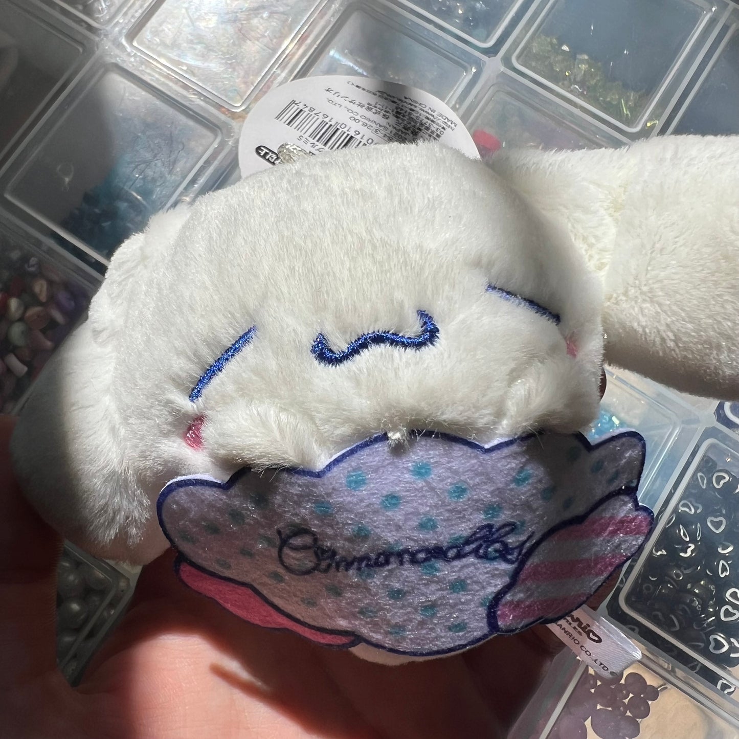 دمية cinnamoroll بمدالية