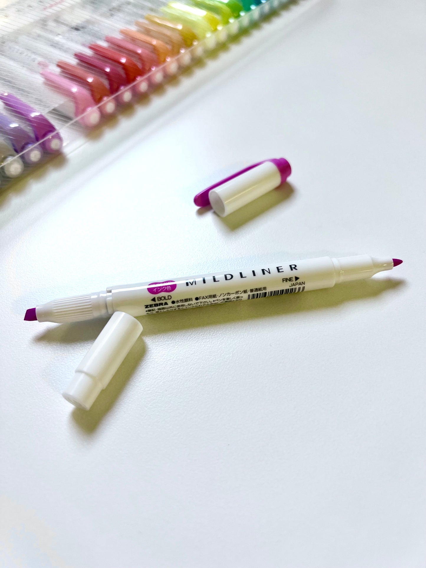 Zebra midliners full set اقلام هايلايتر براسين