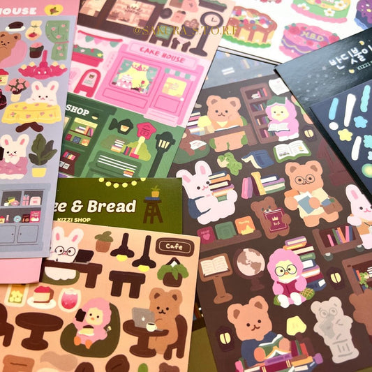 Kizzi shop ملصقات كورية