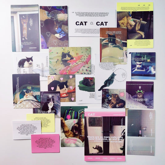ملصقات CAT LOVE