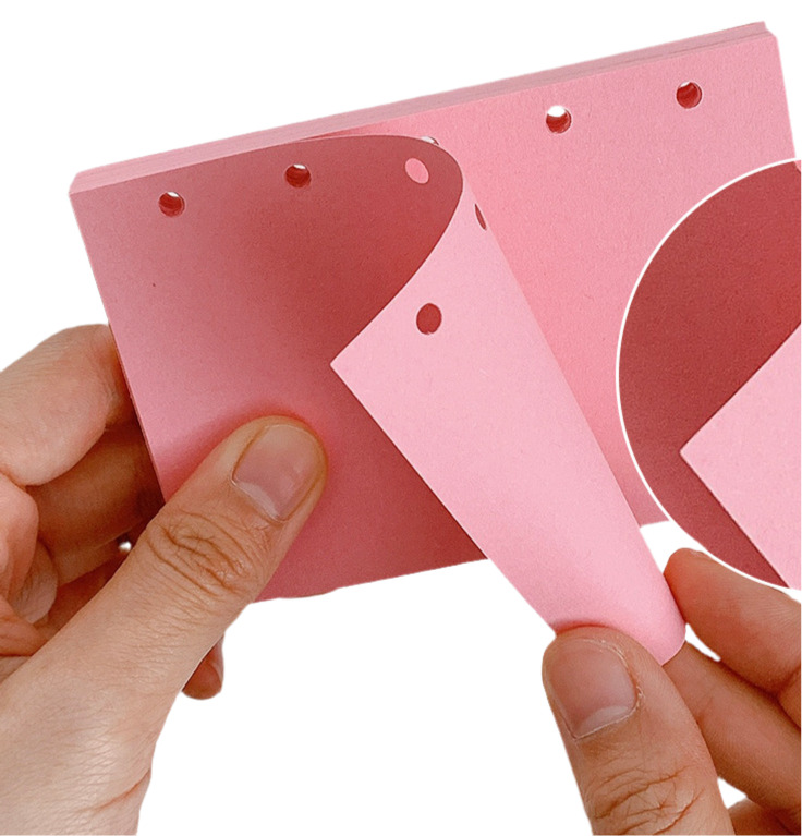 بايندر شفاف لماع 📒