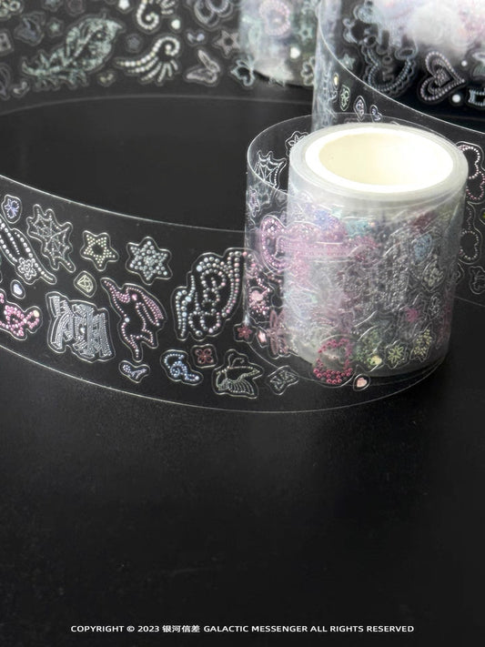 لفافة ملصقات Y2K من استوديو Galactic messenger