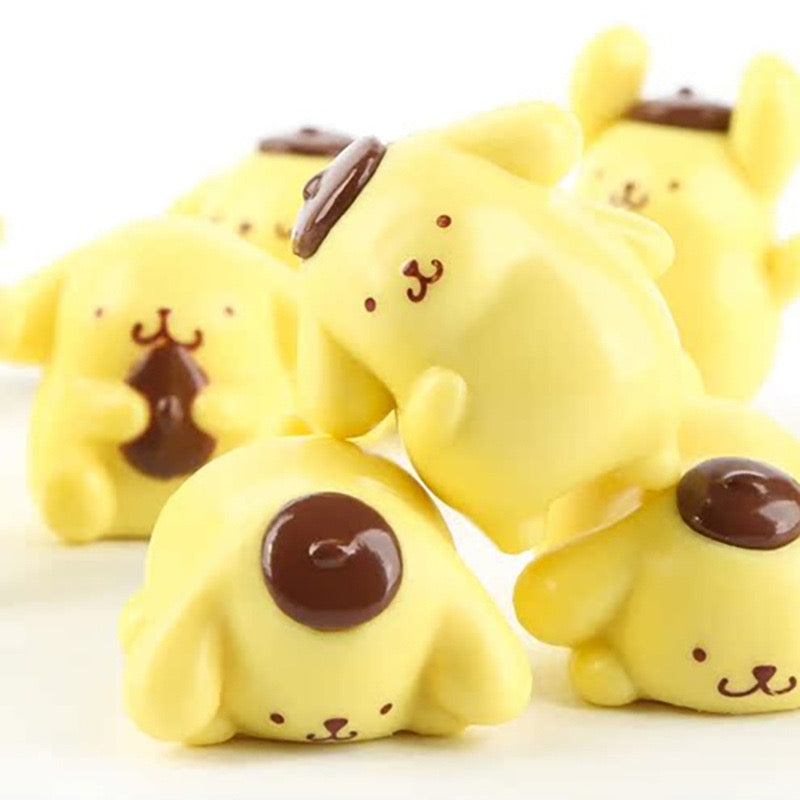 مجموعة مجسمات صغيرة لشخصية Pompompurin 🍮