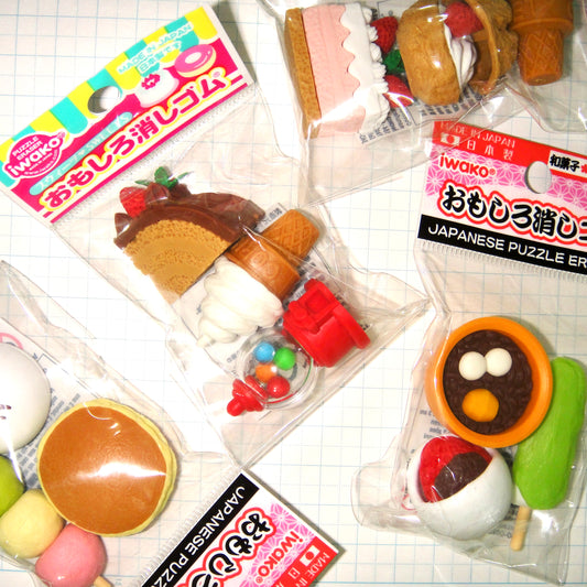 سيت 3 قطع ممحاة يابانية