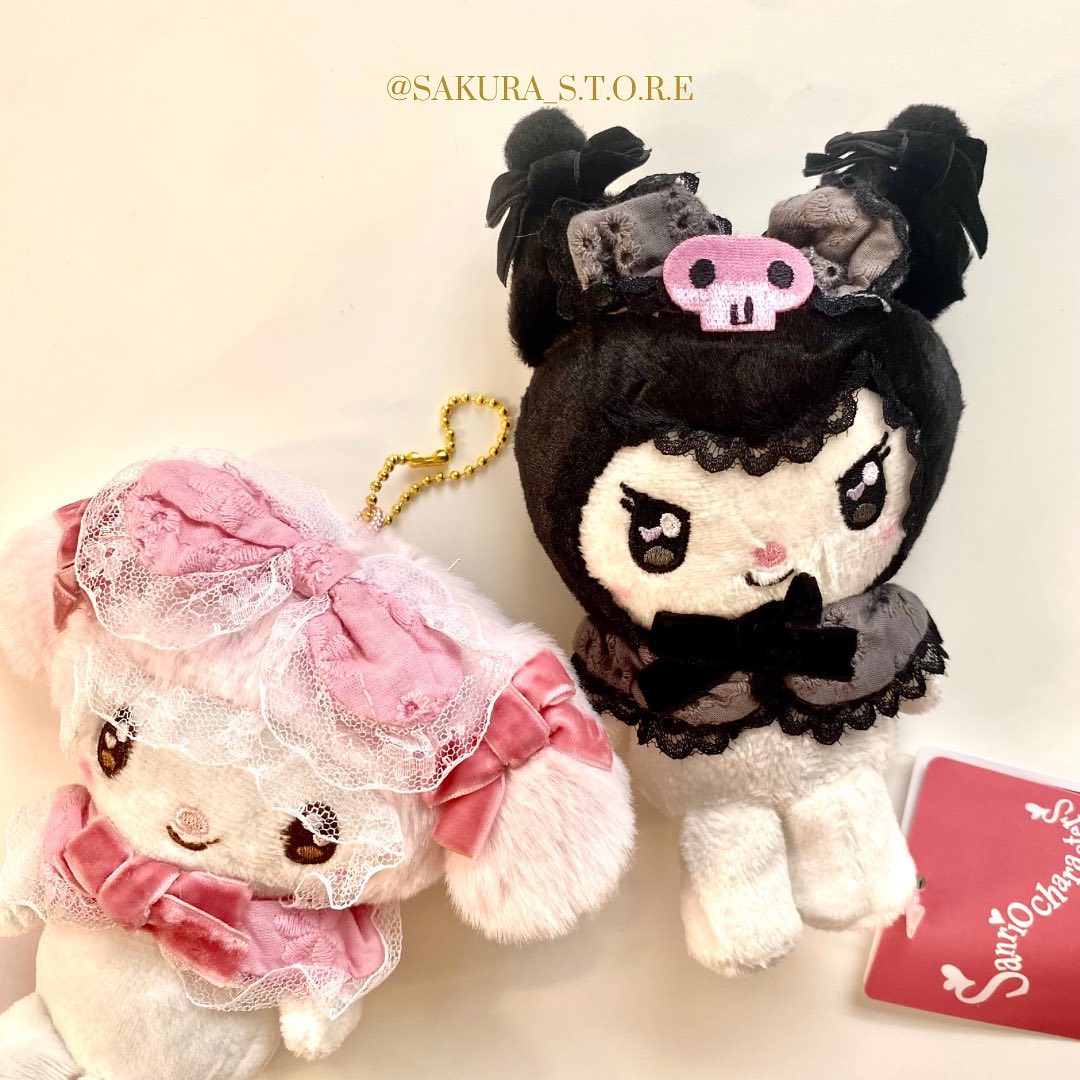 دمى my melody و kuromi بمدالية 🧸