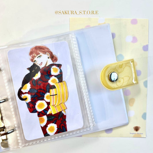 البوم صغير لحفظ الصور/الفوتوكارد 🖼️
يمكن استعماله للجورنال ايضاً.