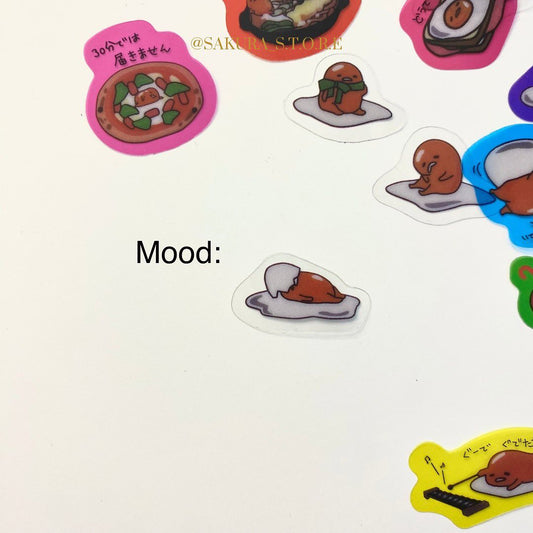 ملصقات البيضة اليابانية Gudetama