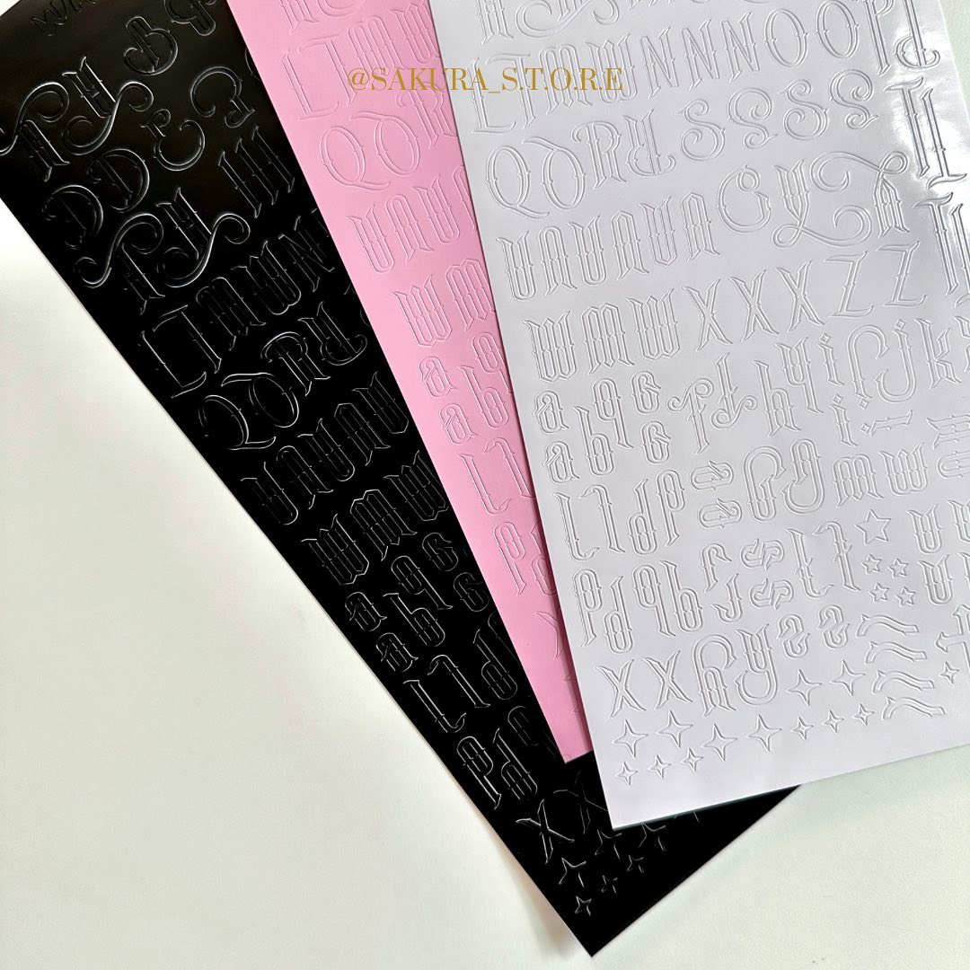 ملصقات حروف 𝓒𝓾𝓻𝓼𝓲𝓿𝓮 📃