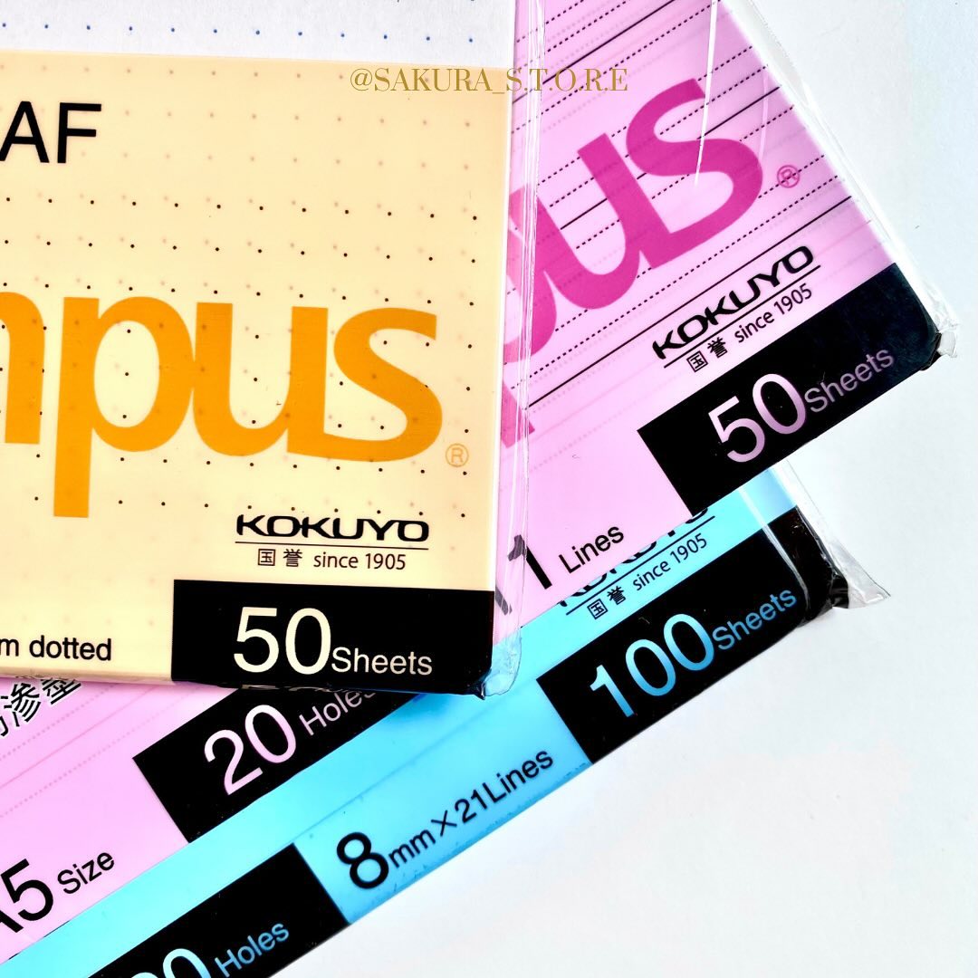 بايندر /دفتر kokuyo pastel cookies binder/notebook