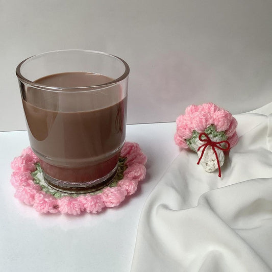 💐Flower bouquet 💐
قاعدة كوب كروشيه 🧶 بشكل بوكيه زهور 🍃