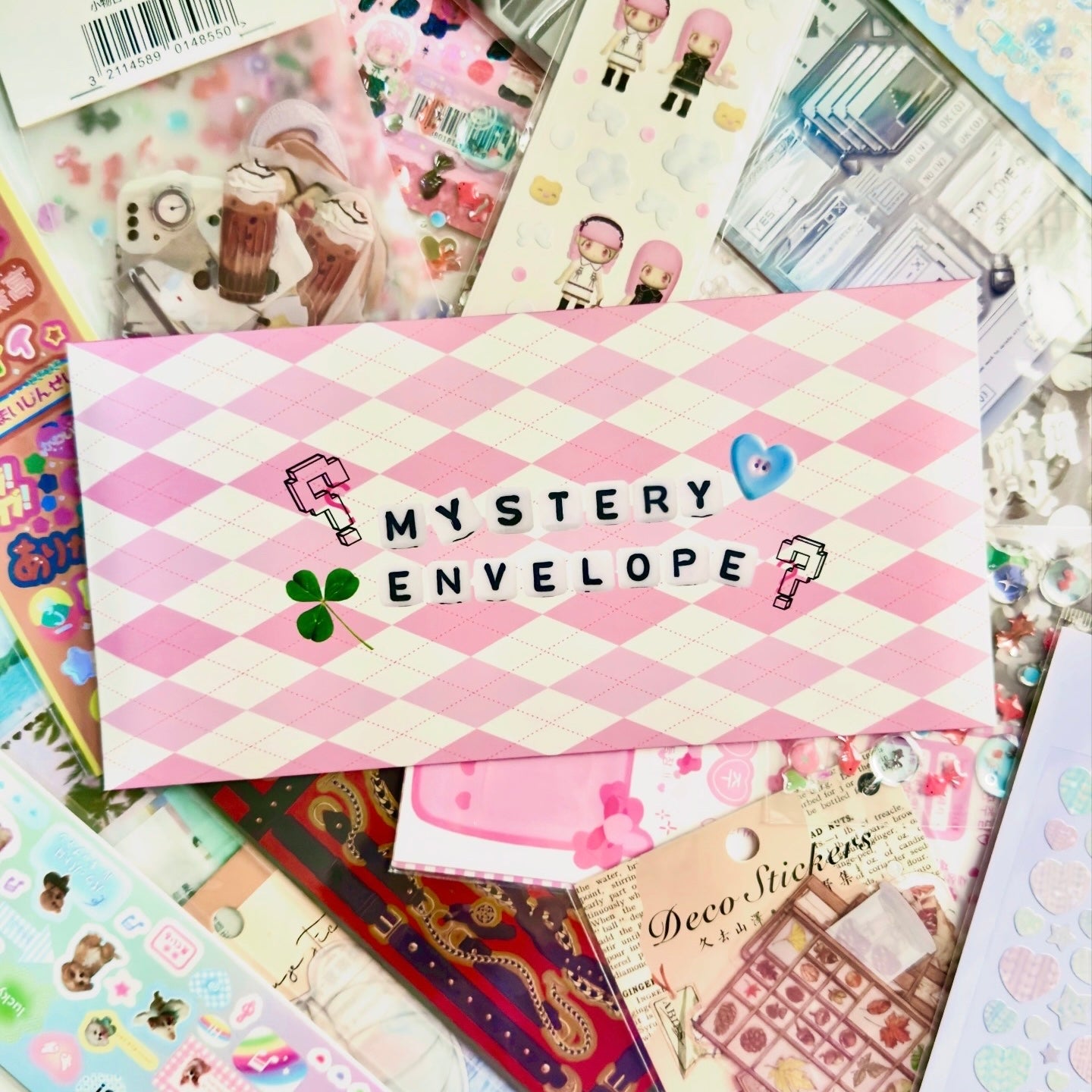 مغلف الملصقات العشوائية