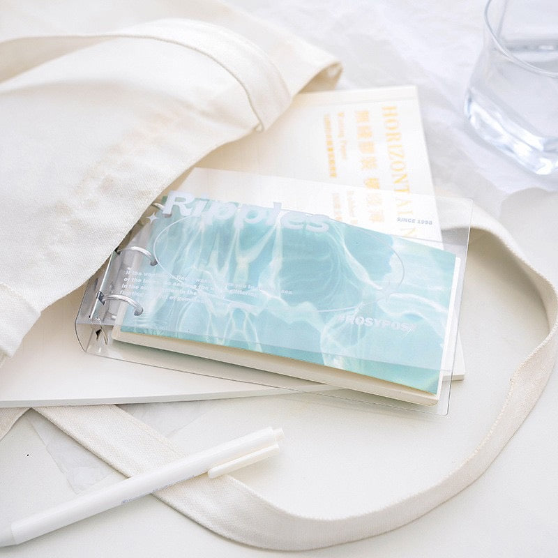 بايندر شفاف بثلاث حلقات‪..‬ 💎