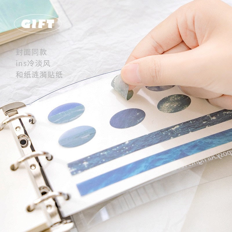 بايندر شفاف بثلاث حلقات‪..‬ 💎