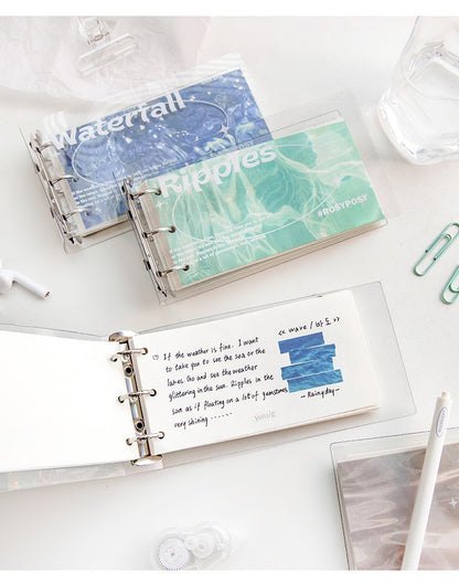 بايندر شفاف بثلاث حلقات‪..‬ 💎