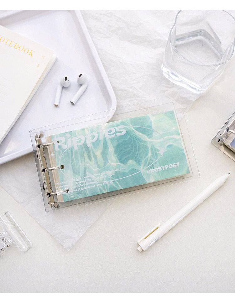 بايندر شفاف بثلاث حلقات‪..‬ 💎