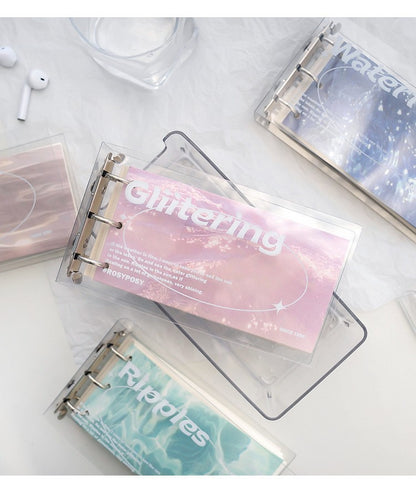 بايندر شفاف بثلاث حلقات‪..‬ 💎