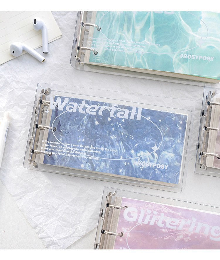 بايندر شفاف بثلاث حلقات‪..‬ 💎