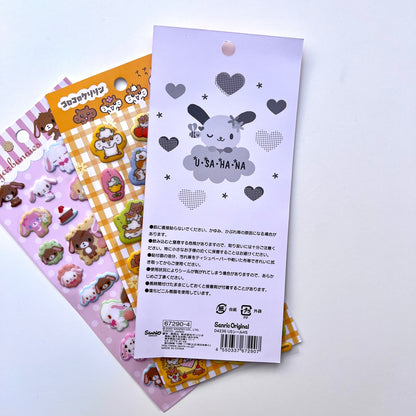 ملصقات puffy من Sanrio