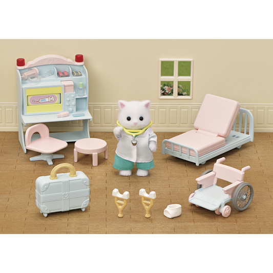 Sylvanian families سيت طبيب