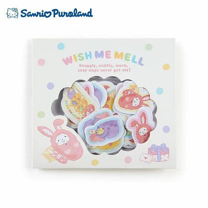 مجموعة ملصقات لطيفة لشخصيات 
Wish me mell من sanrio 🇯🇵