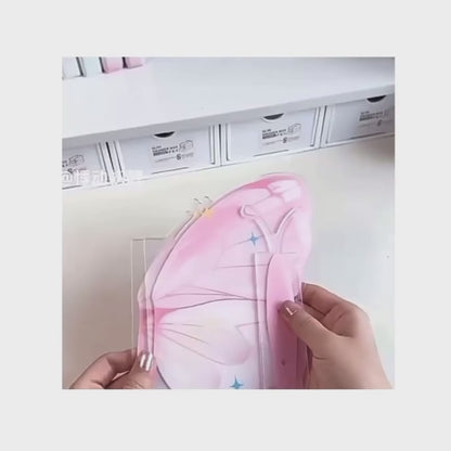 البوم DIY بشكل فراشة